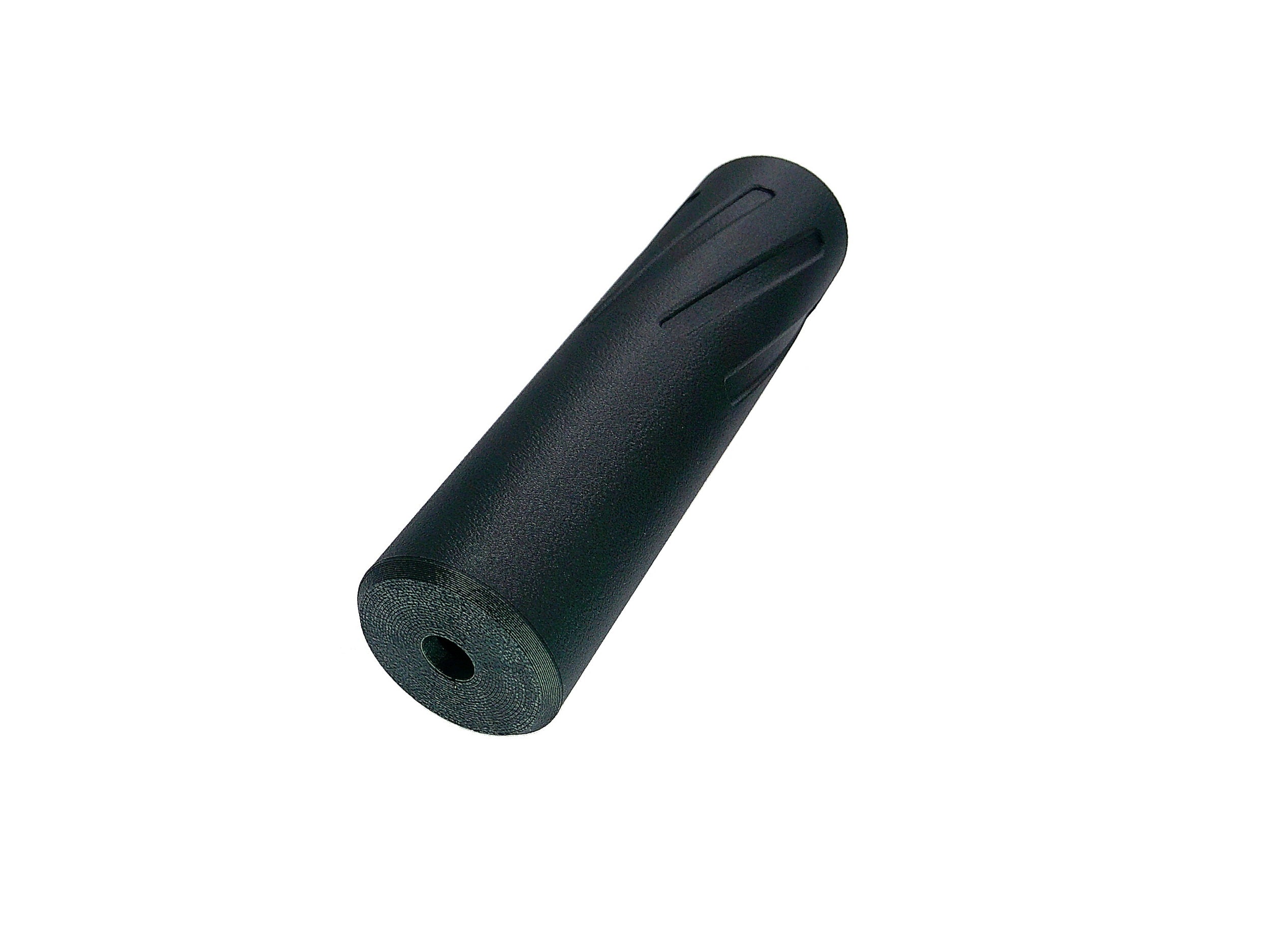 MJM-5 Spiral Flute Airsoft Mock Suppressor 14mm CCW